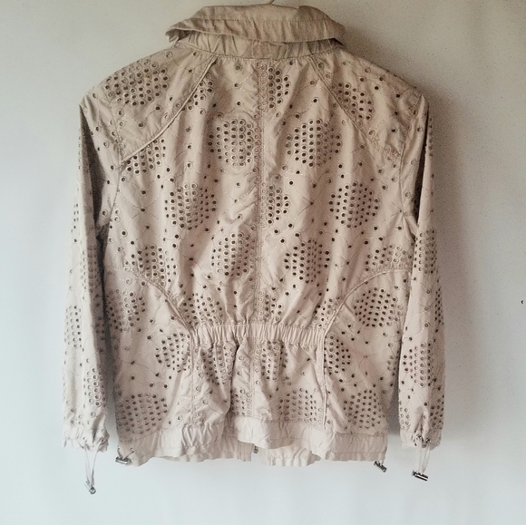 WHBM eyelet zip up jacket - Picture 4 of 9